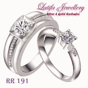 cincin kawin cincin tunangan cincin pernikahan cincin berlian emas perak palladium platinum jual cincin platina murah terbaru cincin titanium murah RR191